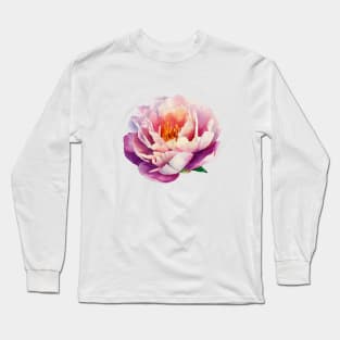 Peony flower Long Sleeve T-Shirt